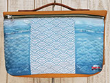 Setouchi×Wave 瀬戸内と青海波 2wayクラッチバッグ