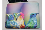 Bird Ｒainbow バード レインボー L型クラッチバッグ 岡山帆布生地vre.
