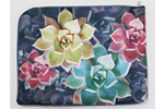 Echeveria Navy Blue エケベリア ネイビーブルー L型クラッチバッグ 岡山デニム生地ver.