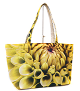 Dahlia yellow ダリア イエロー トートバッグ