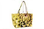Dahlia yellow ダリア イエロー トートバッグ