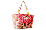Dahlia  yellowpink01 ダリア イエローピンク01 トートバッグ