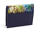 Echeveria Navy Blue エケベリア ネイビーブルー コインケース