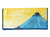 富嶽三十六景 凱風快晴（青） 長財布