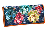 Echeveria Navy Blue エケベリア ネイビーブルー 長財布