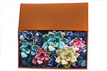 Echeveria Navy Blue エケベリア ネイビーブルー 長財布