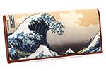 富嶽三十六景 神奈川沖浪裏 長財布