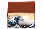 富嶽三十六景 神奈川沖浪裏 長財布