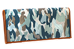 Camouflage Blue カモフラージュ ブルー 長財布