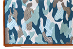 Camouflage Blue カモフラージュ ブルー 長財布